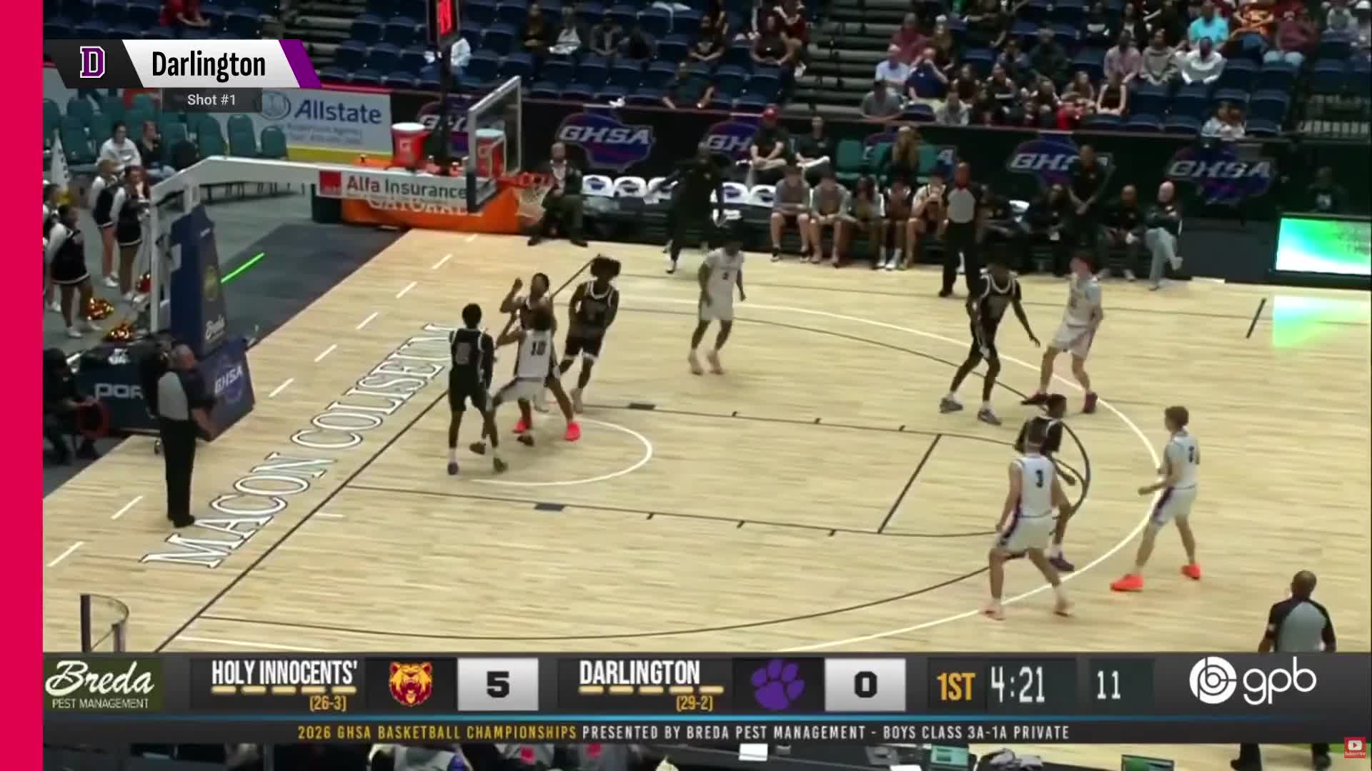 Basketball Recap: Darlington Finds Playoff Glory Versus Holy Inn