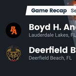 Football Game Recap: Deerfield Beach Bucks vs. Plantation Colonels