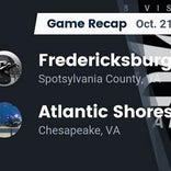 Football Game Recap: Fredericksburg Christian Eagles vs. Nansemond-Suffolk Academy Saints