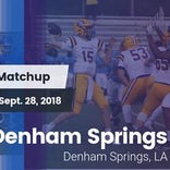 Football Game Recap: Live Oak vs. Denham Springs