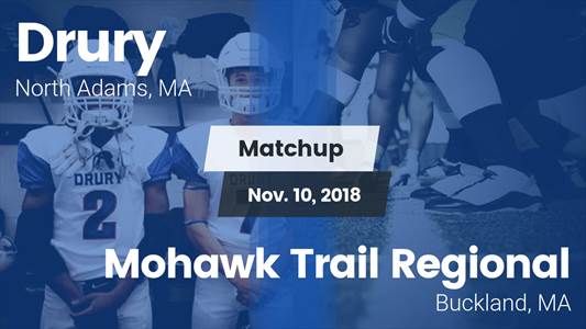 Football Game Recap: Drury vs. Mohawk Trail Regional