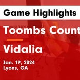 Basketball Game Recap: Toombs County Bulldogs vs. Vidalia Indians