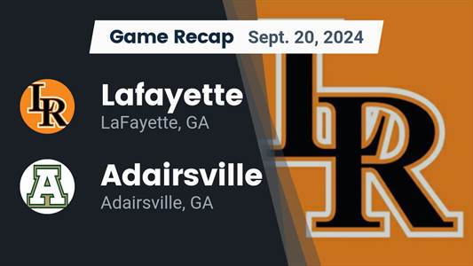 Football Recap: Adairsville Comes Up Short