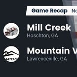 Football Game Recap: Mountain View Bears vs. Mill Creek Hawks