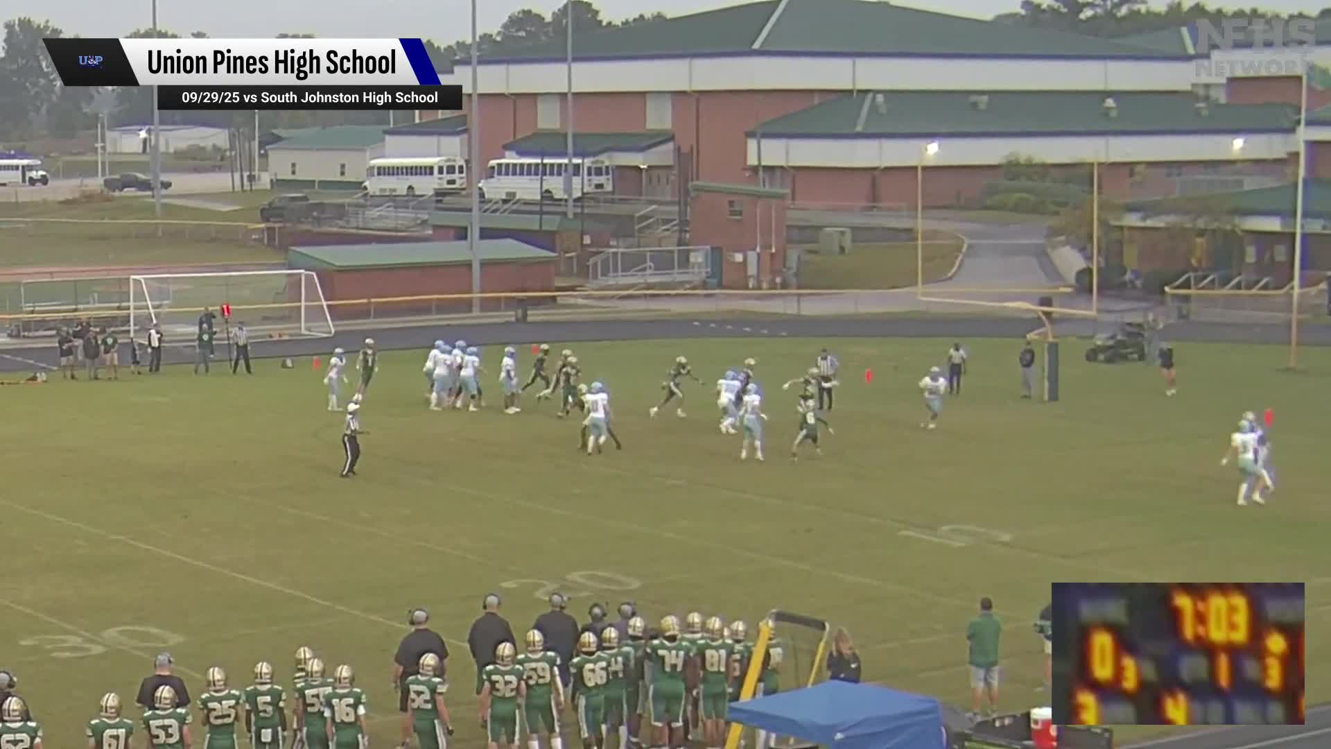 Football Recap: Union Pines Extends Winning Streak to Ten + How To Watch