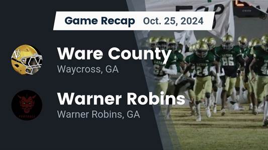 Football Game Preview: Ware County Gators vs. Wayne County Yello