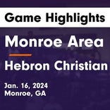 Basketball Game Recap: Monroe Area Purple Hurricanes vs. Social Circle Redskins