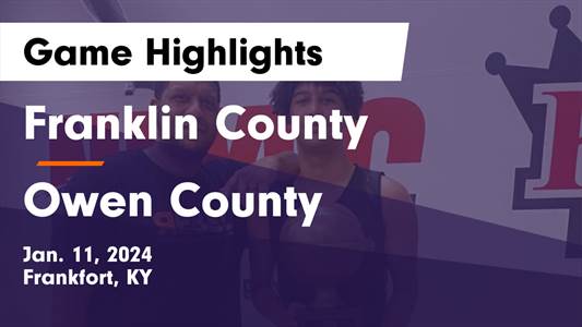 Franklin County vs. Kentucky Christian