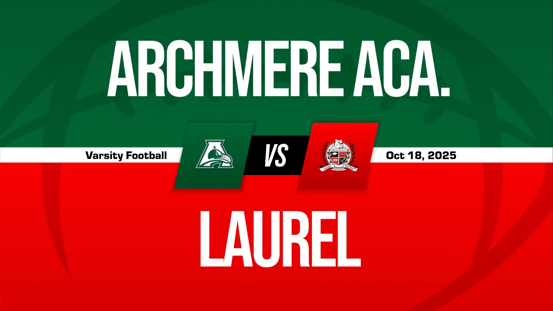 Football Game Preview: Laurel Bulldogs vs. Sussex Tech Ravens + How To Watch