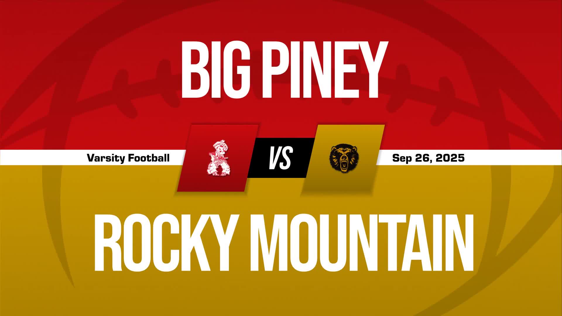 Football Game Preview: Big Piney Punchers vs. Greybull Buffaloes + How To Watch