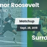 Football Game Recap: Eleanor Roosevelt vs. Surrattsville
