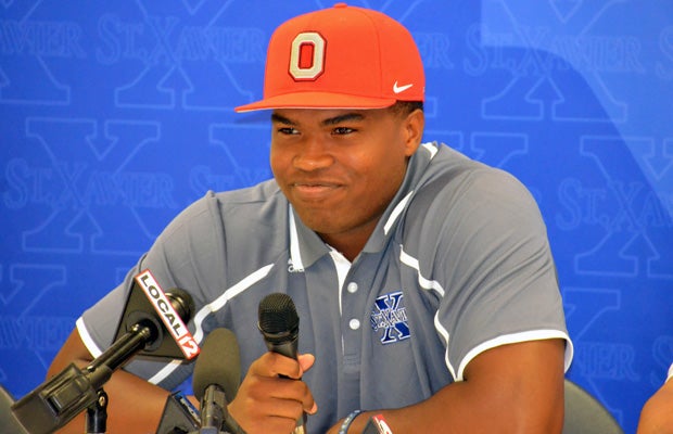 Linebacker Justin Hilliard committed to play for Ohio State on Wednesday.
