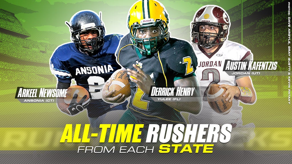 All-time high school football rushing leaders from each state - MaxPreps