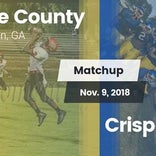 Football Game Recap: Pike County vs. Crisp County