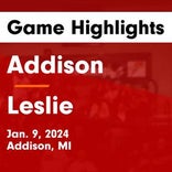 Basketball Game Recap: Leslie Blackhawks vs. Hanover-Horton Comets