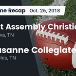 Football Game Preview: Lausanne Collegiate vs. Goodpasture Chris