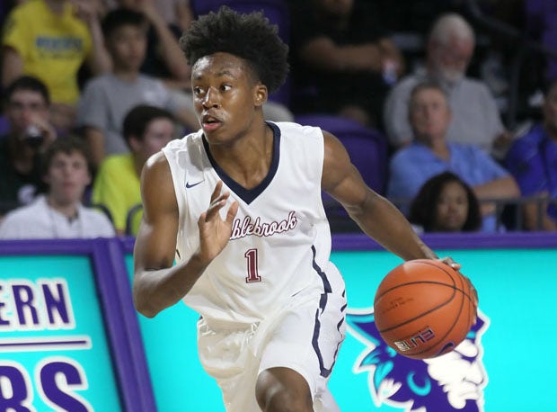 Collin Sexton, here at Pebblebrook, is a projected lottery pick in the 2018 NBA draft.