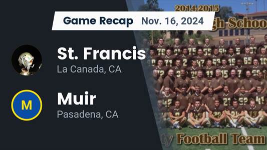 Football Game Preview: St. Francis Golden Knights vs. Murrieta Mesa Rams