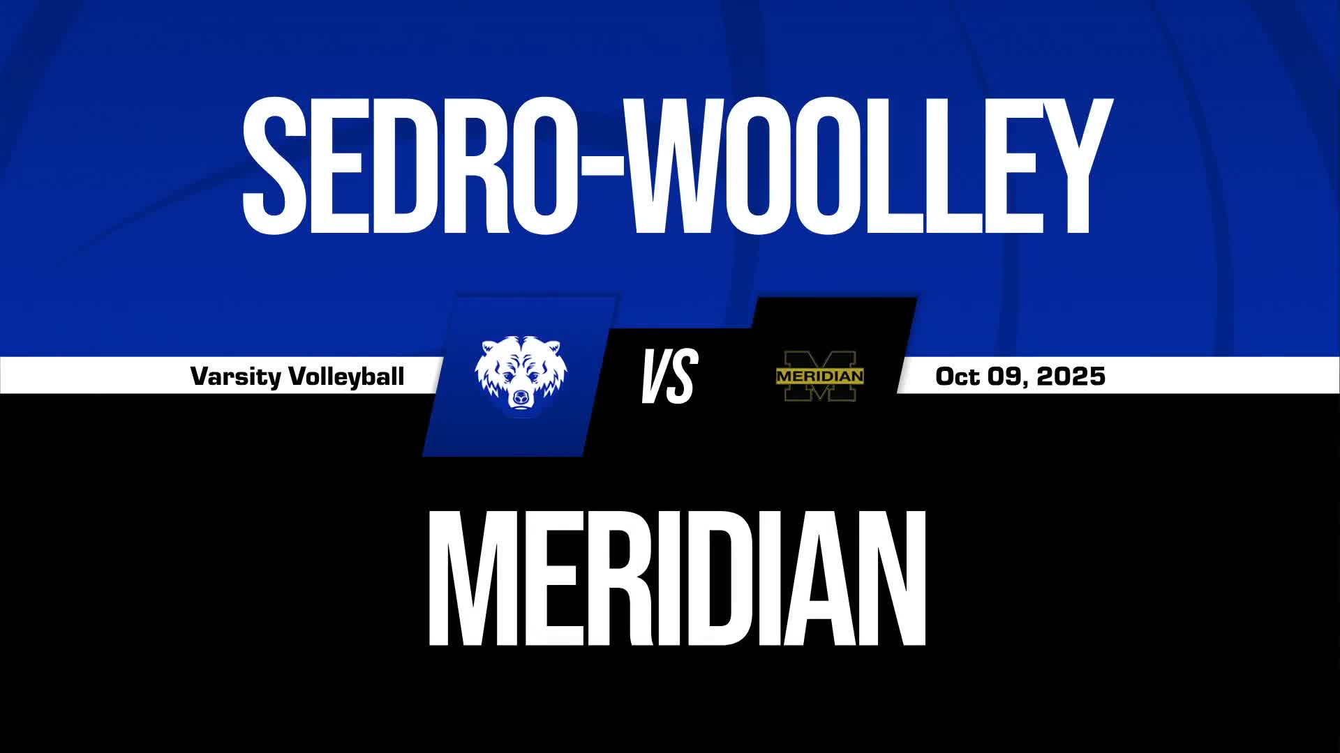 Volleyball Recap: Meridian Wins Going Away Against Oak Harbor