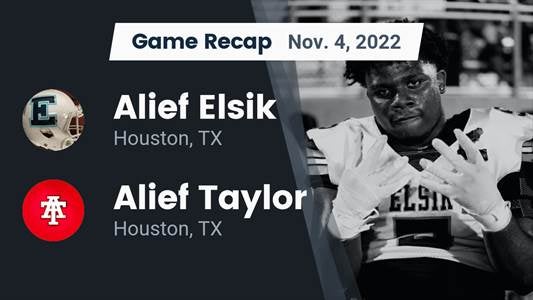 Alvin vs. Alief Elsik