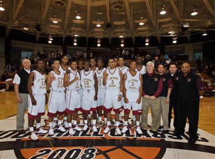 The 2007-2008 Friars at the Spalding Hoophall Classic.