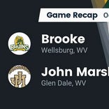 Football Game Recap: John Marshall Monarchs vs. Wheeling Park Patriots