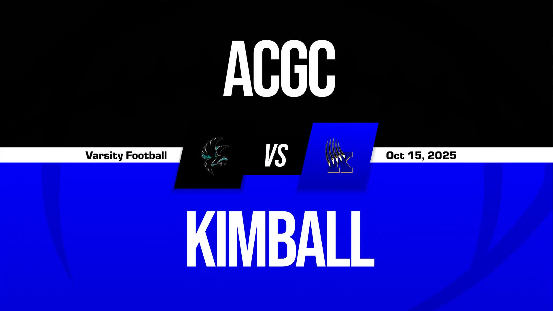 Football Recap: Kimball Comes Up Short