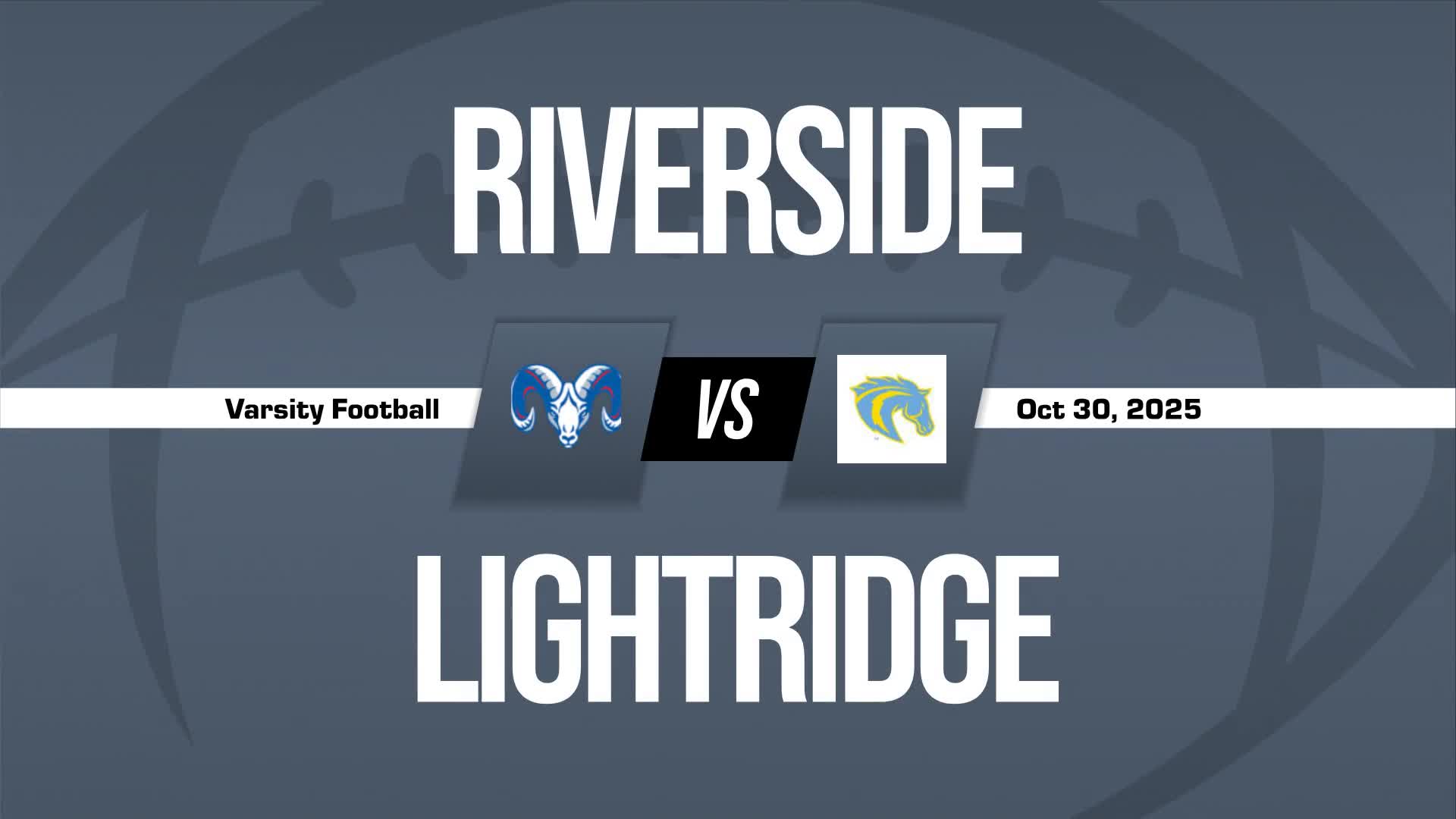 Football Game Preview: Riverside Ram vs. Potomac Falls Panthers + How To Watch