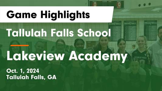 Volleyball Recap: Lakeview Academy Takes a Loss