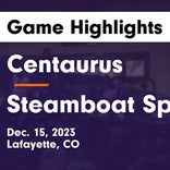 Centaurus vs. Steamboat Springs