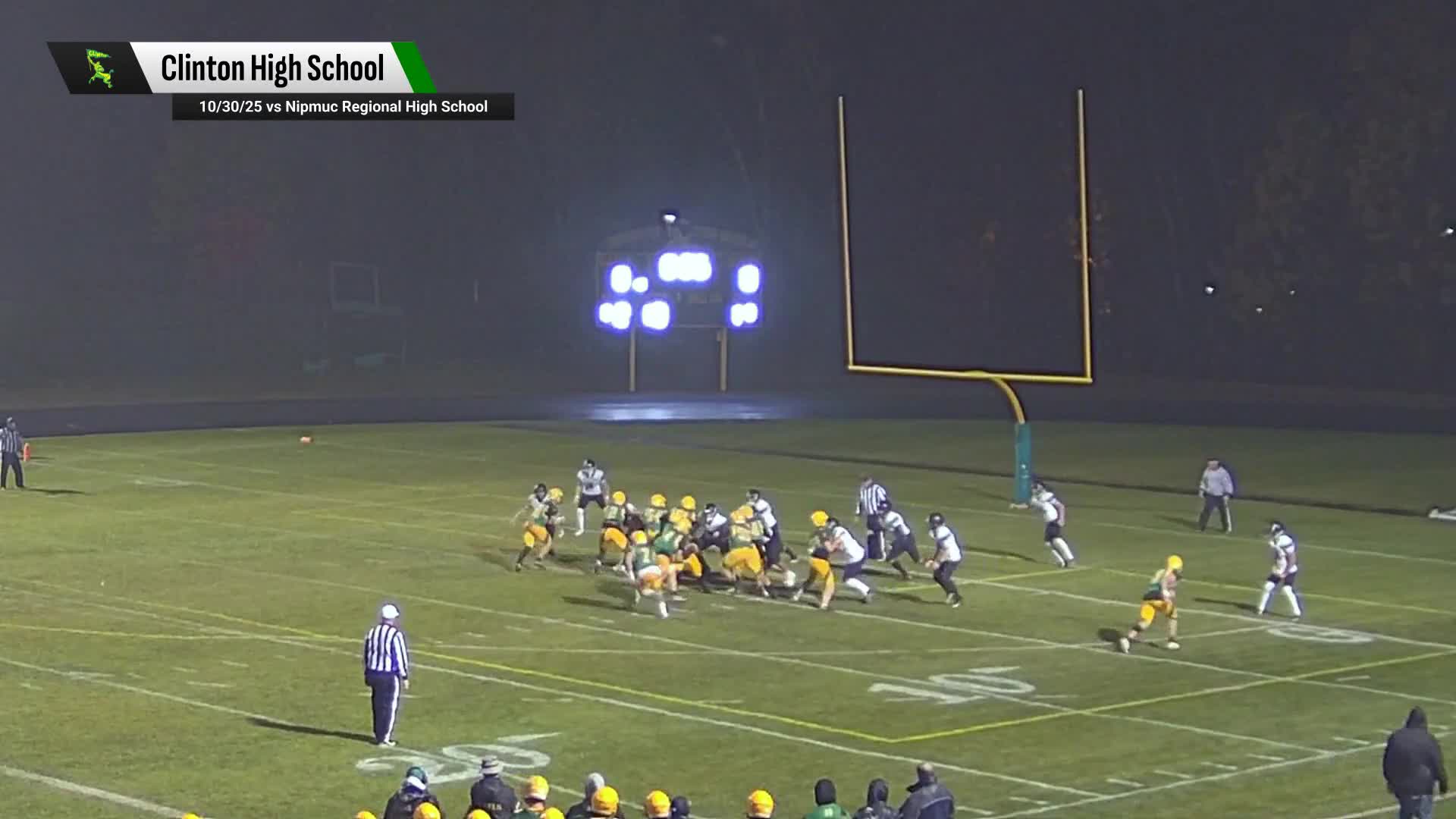 Football Recap: Clinton Piles Up the Points Against Mashpee + How To Watch