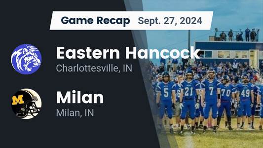 Football Recap: Eastern Hancock Skates Past Monroe Central with Ease