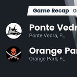 Football Game Recap: Orange Park Raiders vs. Ponte Vedra Sharks