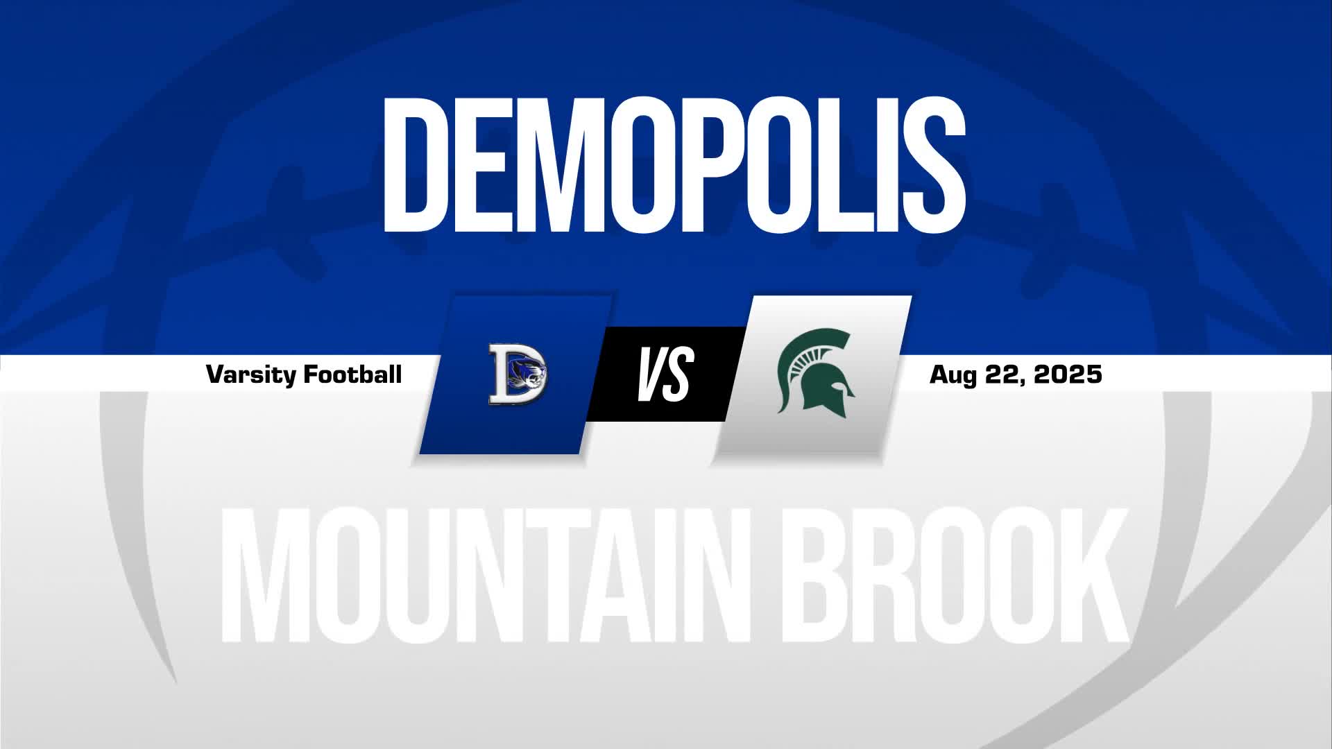 Football Recap: Demopolis Falls to Mountain Brook in First Game 