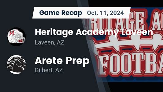 Football Recap: Anthony Ponce Leads Arete Prep's Defense  on Fri