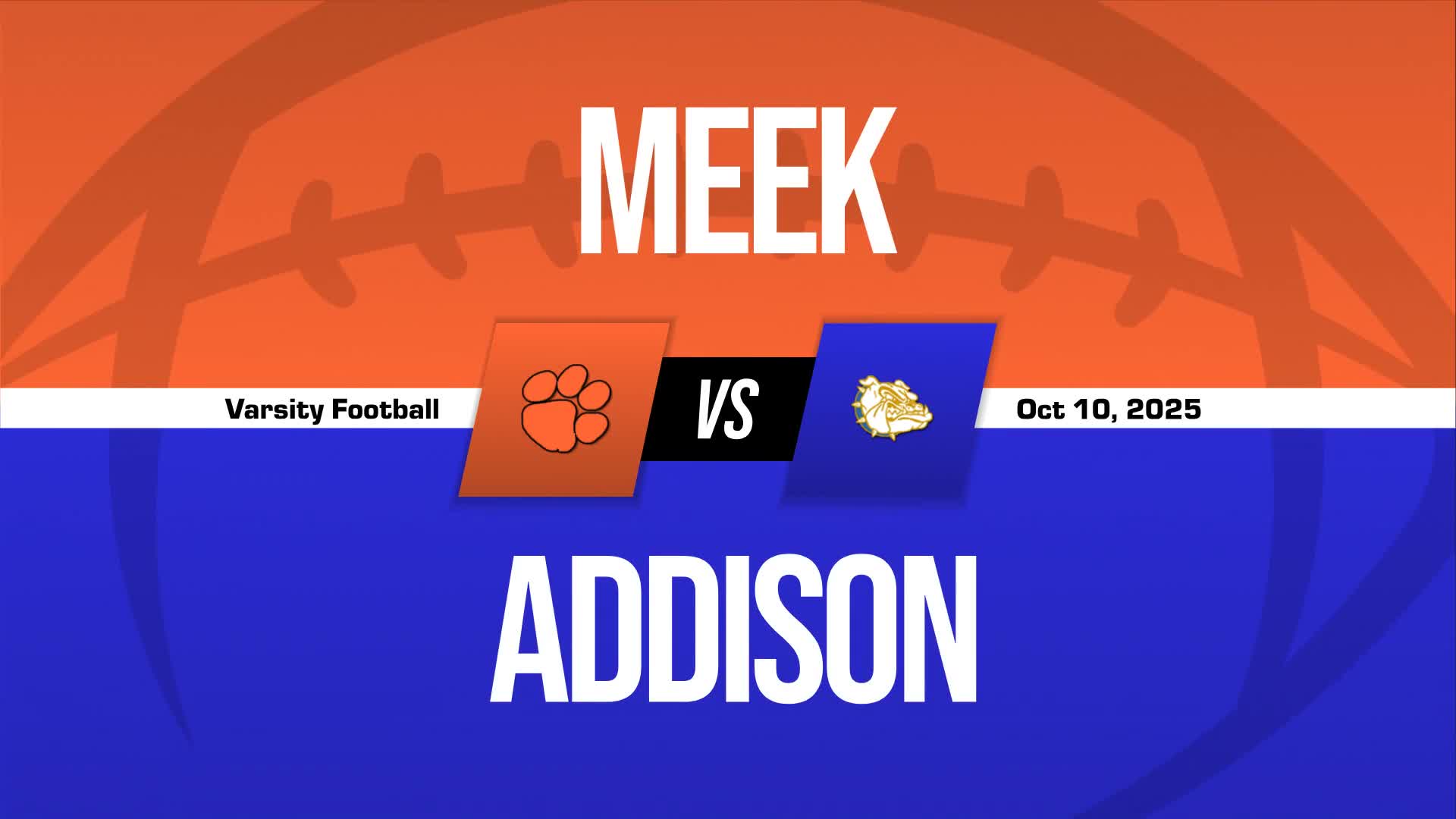 Football Game Preview: Meek Tigers vs. Cherokee Indians