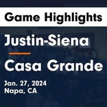 Basketball Game Preview: Justin-Siena Braves vs. Healdsburg Greyhounds