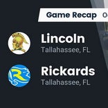 Rickards vs. Florida State University High School