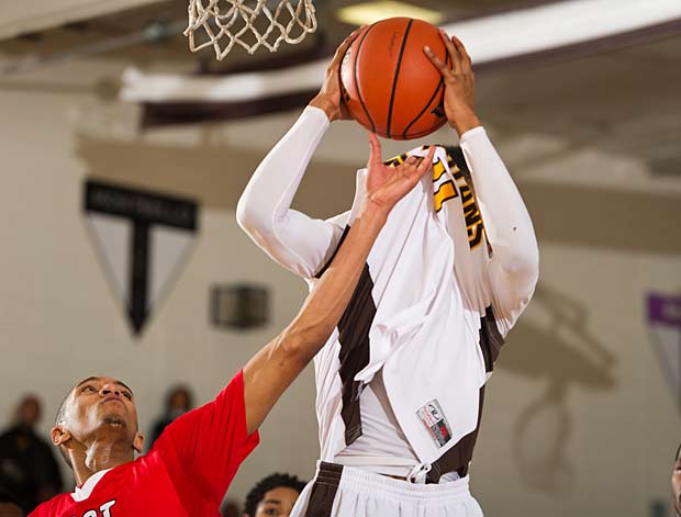Dominique Collier and Domenik Brewer, Denver East at Thomas Jefferson