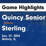Dynamic duo of  Taylor Fohey and  Myley Longcor lead Quincy to victory