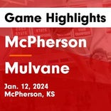 Mulvane snaps five-game streak of wins at home