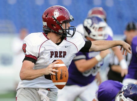 Skyler Mornhinweg passed for 207 yards and one touchdown for St. Joe's.