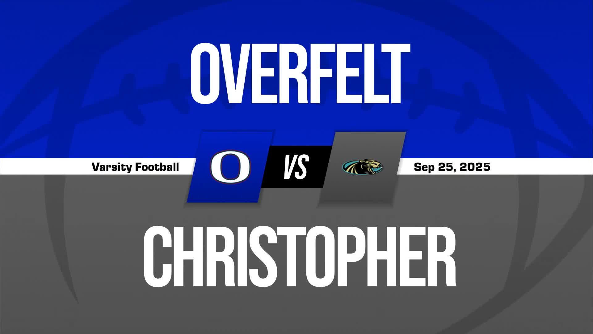 Football Recap: Christopher Victorious