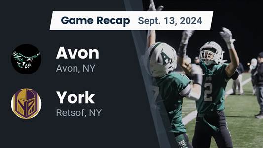 Football Recap: York/Pavilion's Win Ends Three-Game Losing Strea