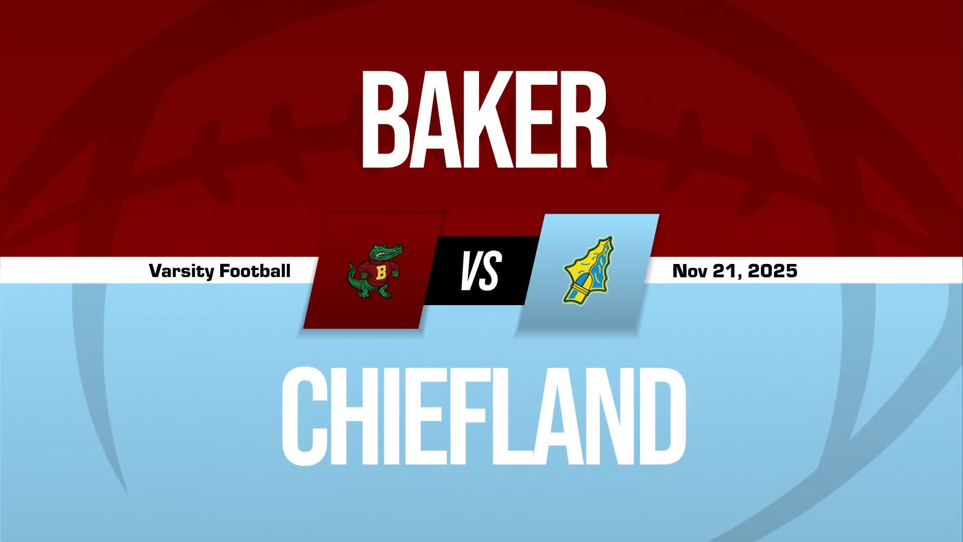 Football Recap: Chiefland Takes Down Baker in a Playoff Battle + How To Watch