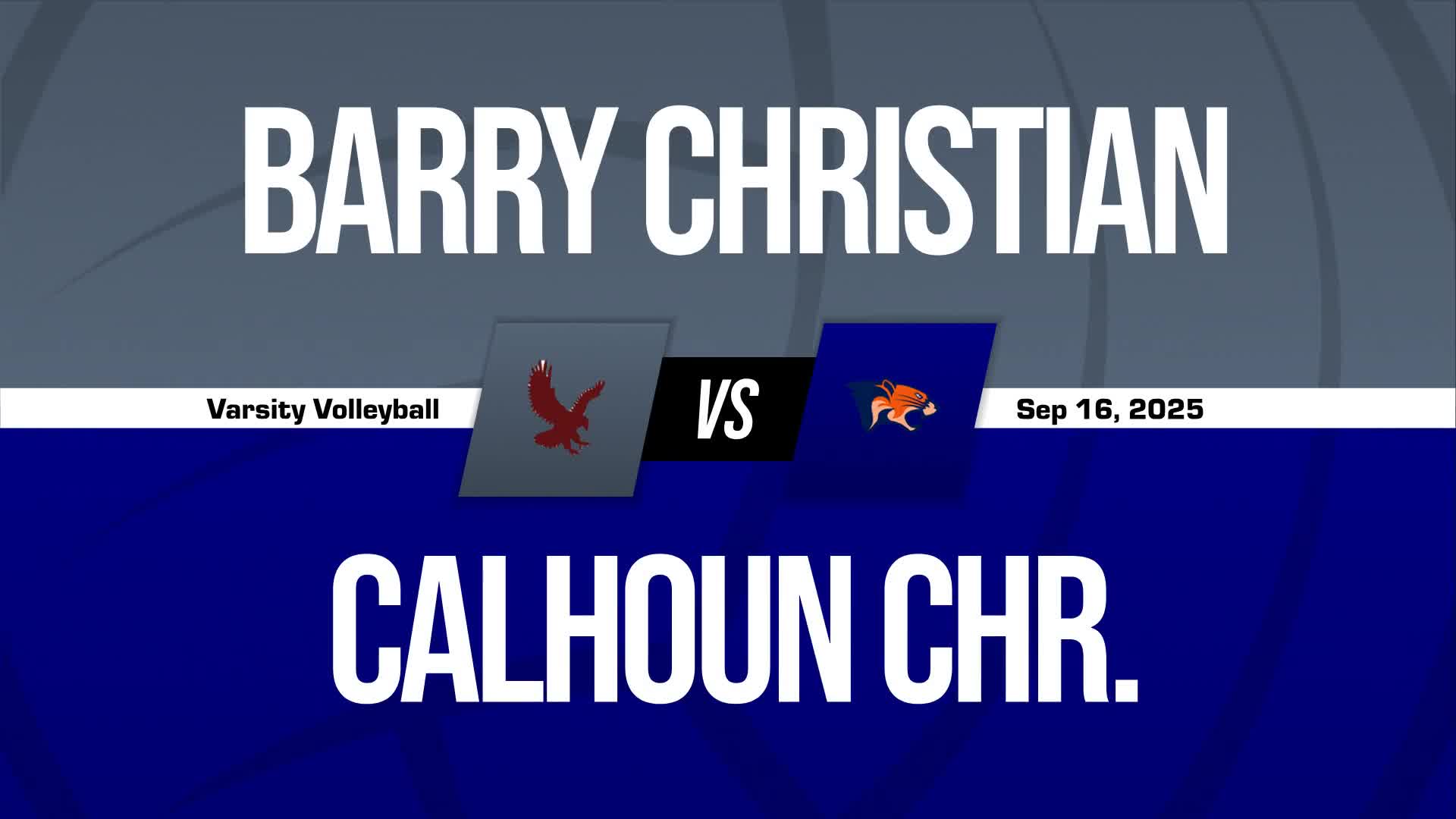 Volleyball Recap: Saturday's  Win Is Barry County Christian's 18