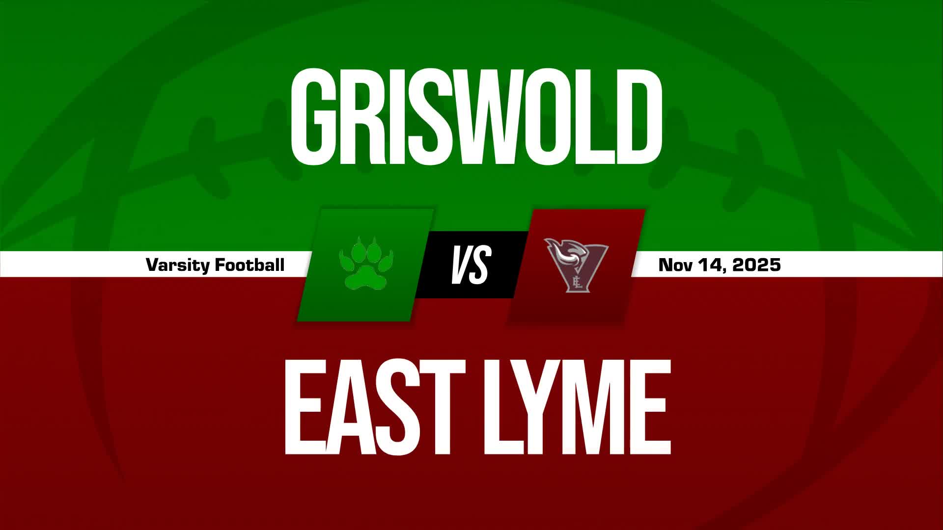Football Recap: East Lyme Piles Up the Points Against Griswold/Wheeler