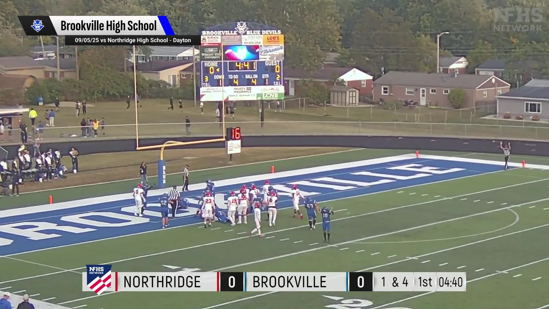 Football Recap: Brookville Comes Up Short