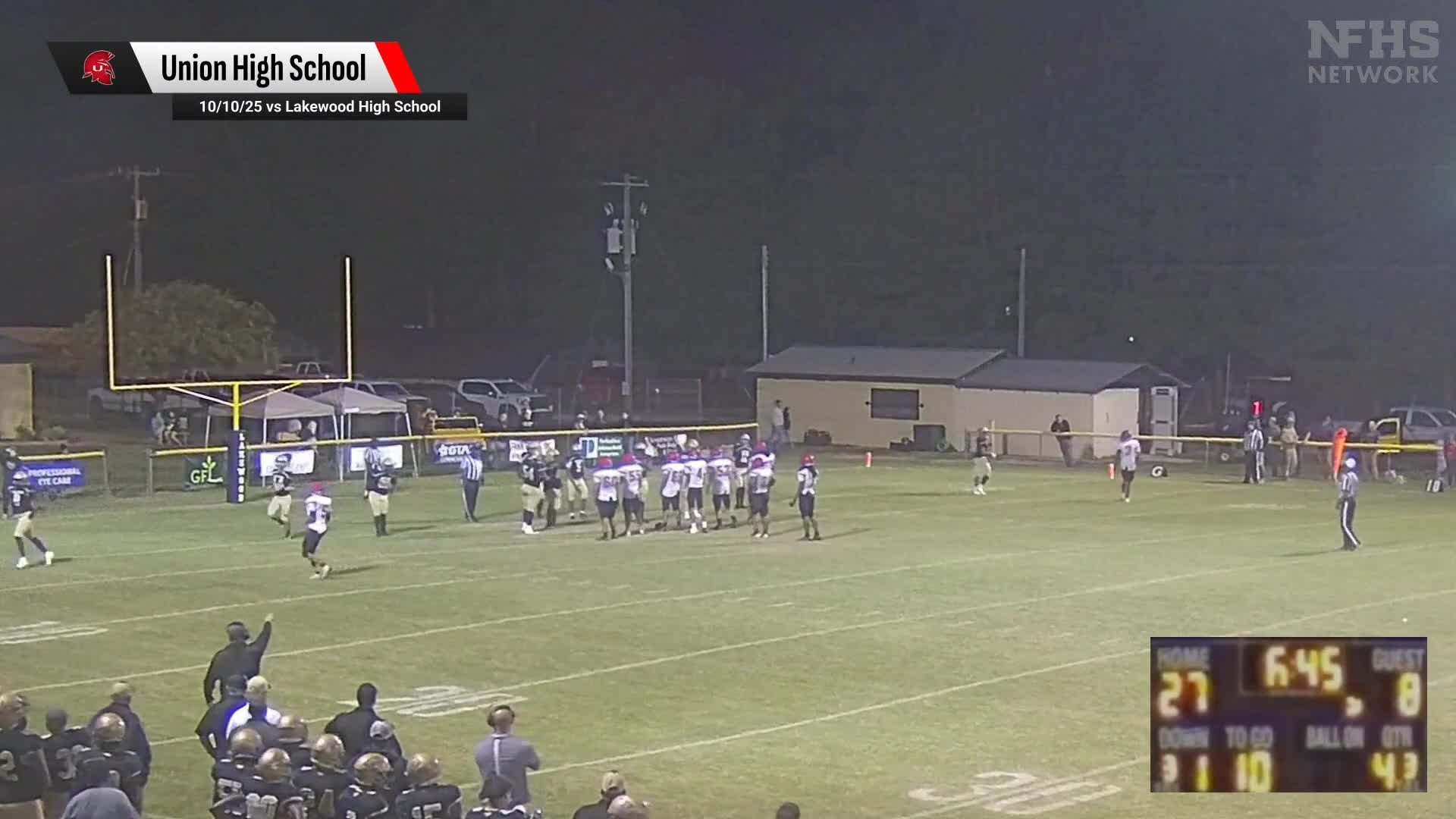 Football Game Preview: Union Spartans vs. East Bladen Eagles