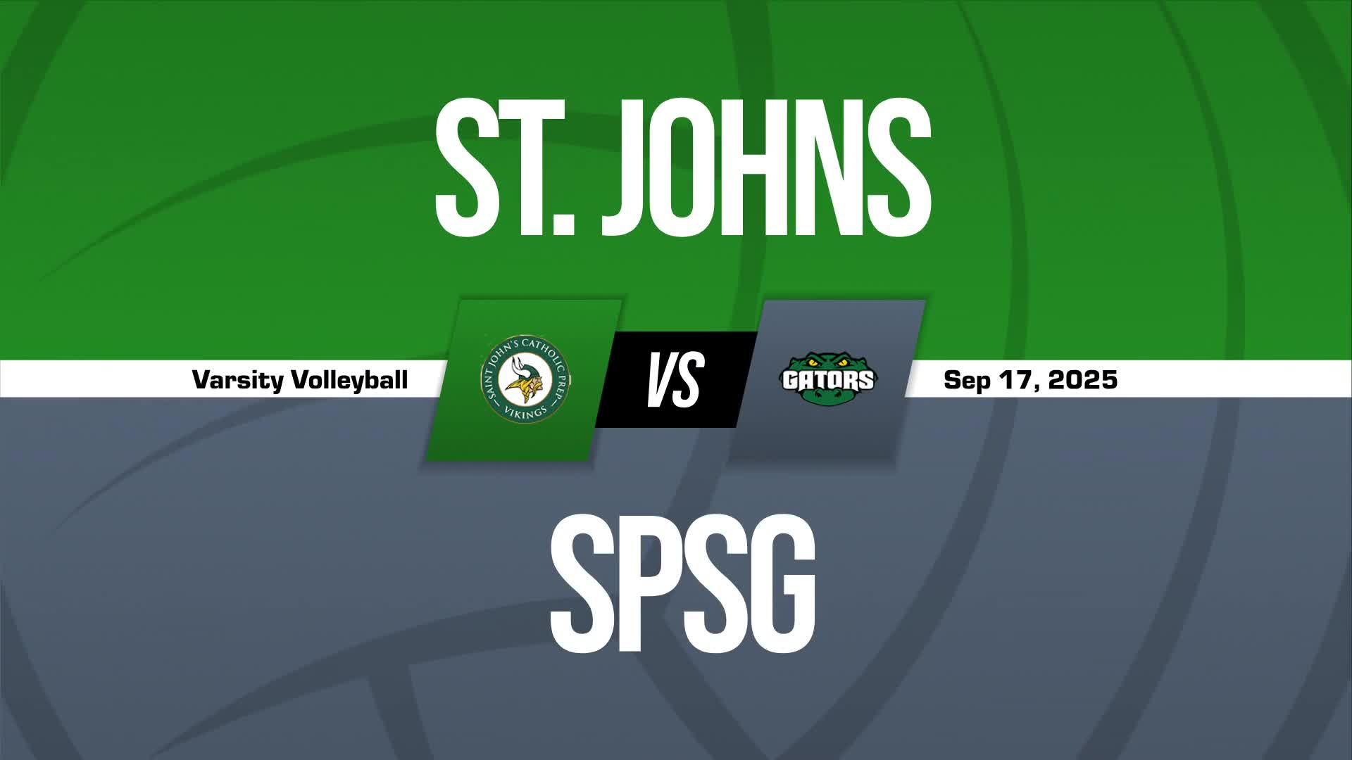Volleyball Recap: St. John's Catholic Prep Find Success